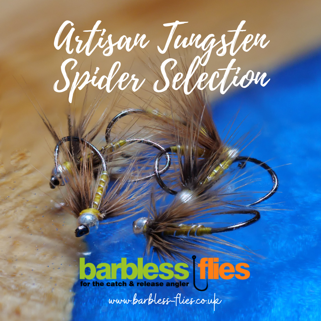 Barbless Flies - Spider Selection