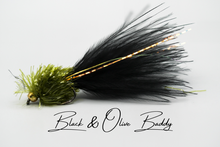 Load image into Gallery viewer, Baddy Tungsten Black and Olive Lure