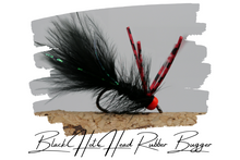 Load image into Gallery viewer, Artisan Black Hot-Head Rubber Bugger