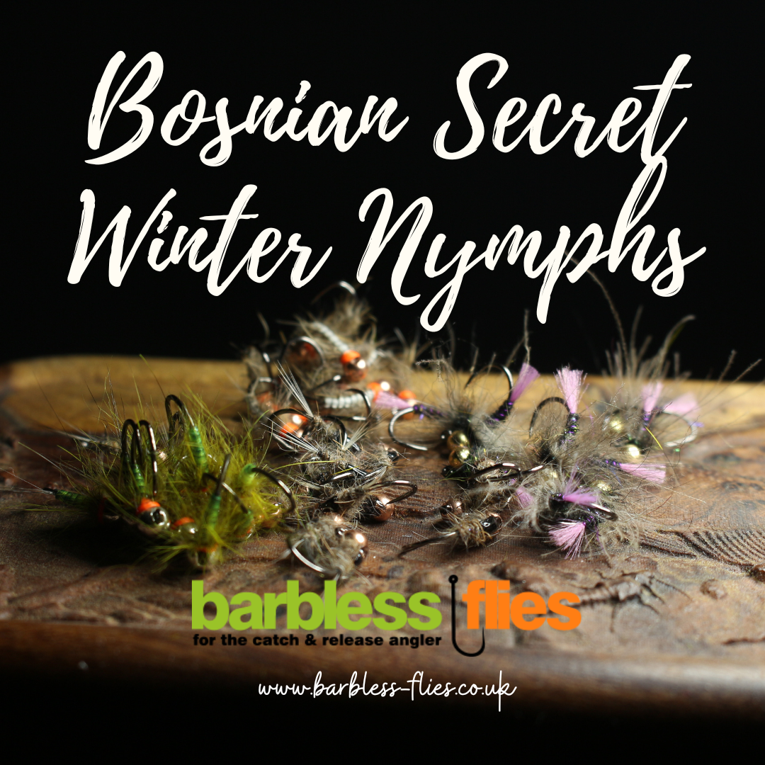 Bosnian　Barbless　–　Nymphs　Winter　Secret　Flies