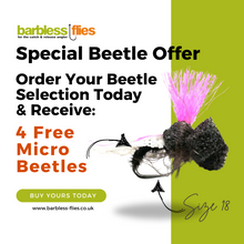 Load image into Gallery viewer, The Barbless Beetle Selection