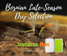 Load image into Gallery viewer, Bosnian Late-Season Dry Fly Selection