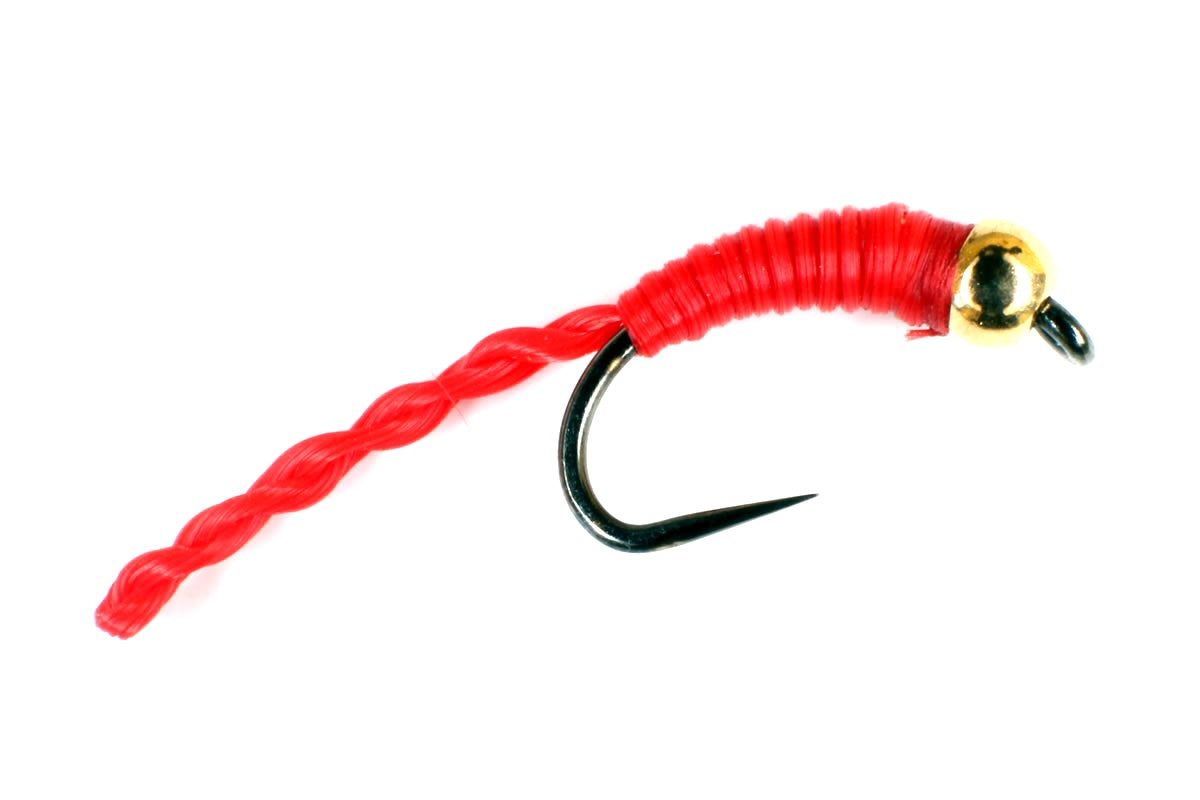 bloodworms fish hook Barbless Flies
