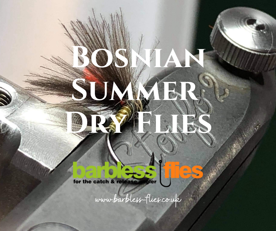 Bosnian Summer Dry Fly Selection