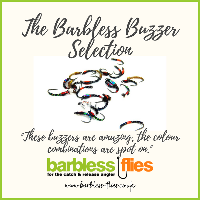 Summer Stillwaters = Barbless Buzzers - we love an alliteration