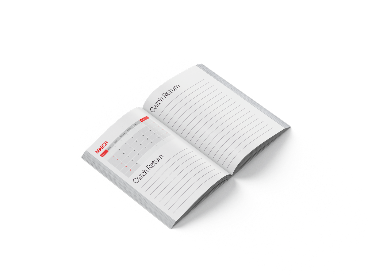 2026 Diary & Catch Return Book