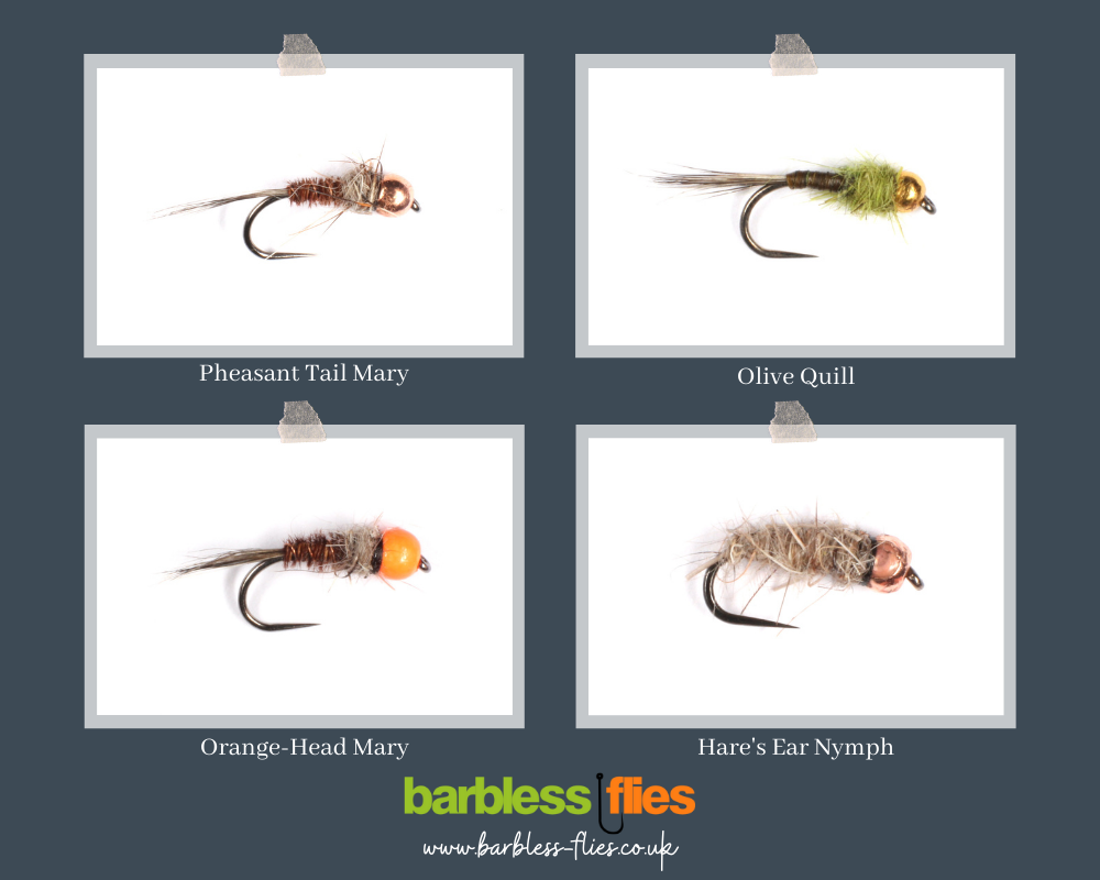 Micro Tungsten Nymph Selection