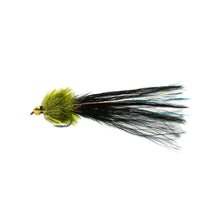 Load image into Gallery viewer, Baddy Tungsten Black and Olive Lure
