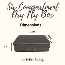 Load image into Gallery viewer, Aluminium 6-Compartment Dry Fly Box
