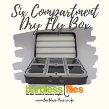 Load image into Gallery viewer, Aluminium 6-Compartment Dry Fly Box
