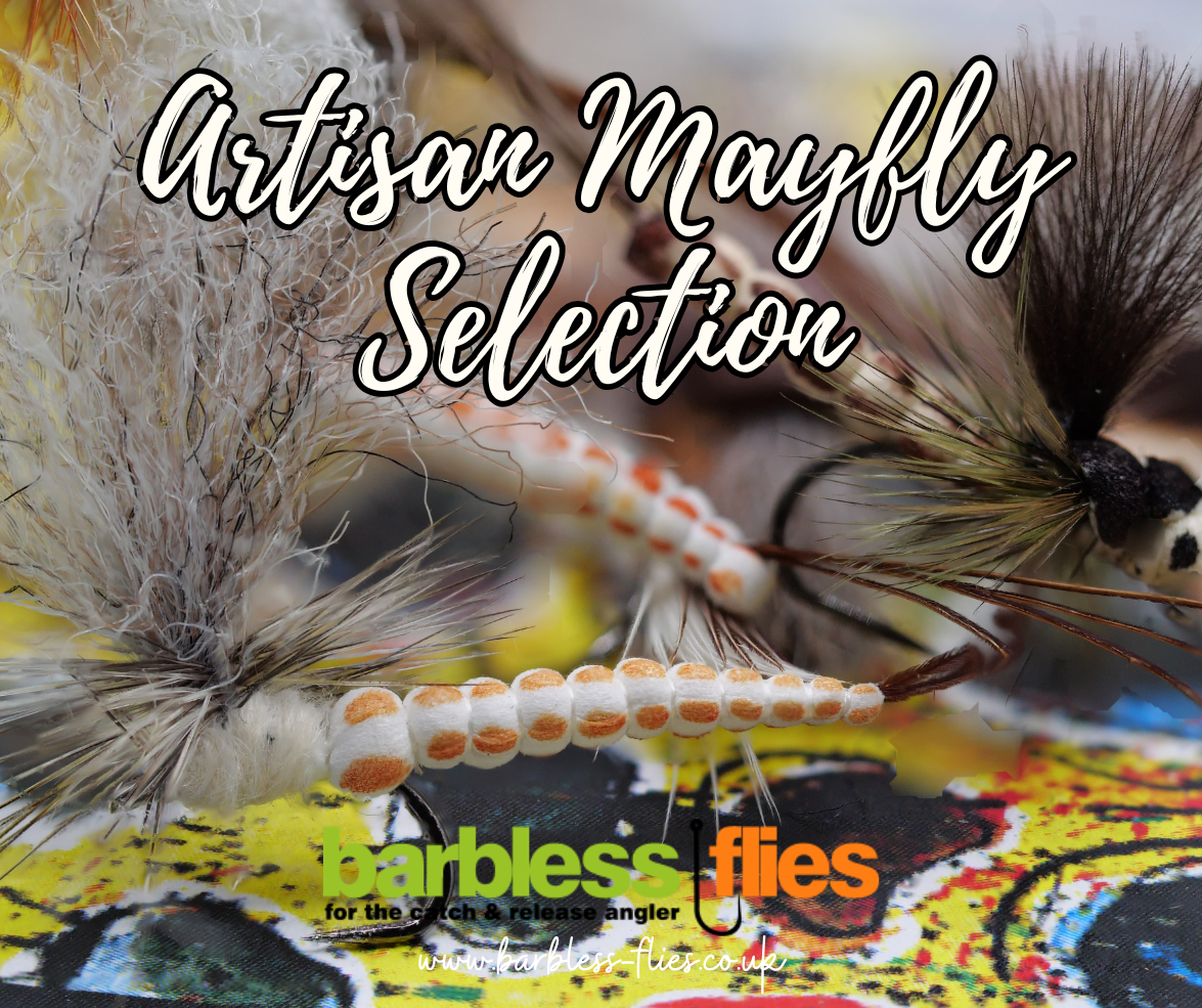 Mayflies Collection Artisan Mayfly Selection from Barbless Flies