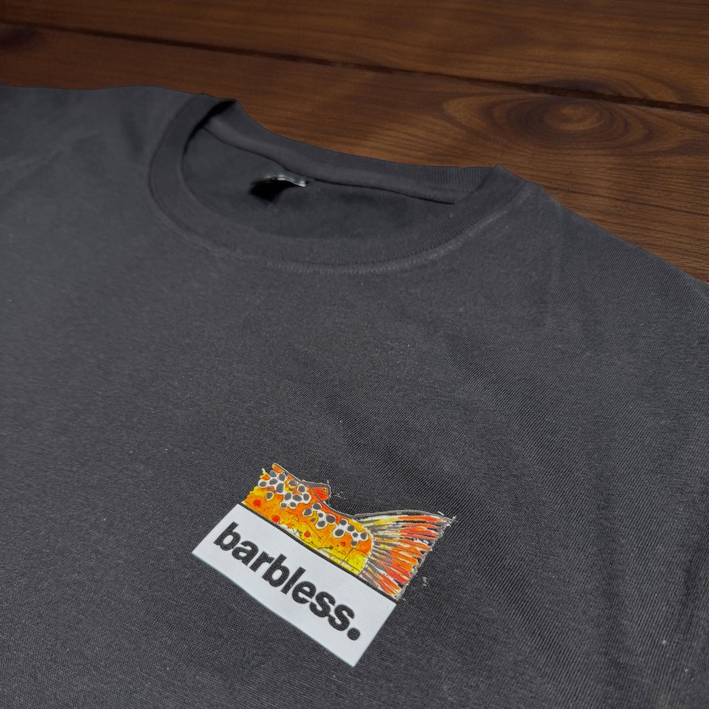 Brown Trout Tail - Short Sleeve T-Shirt (Espresso)