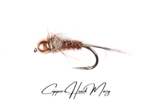Load image into Gallery viewer, Copper-Head Mary Tungsten Nymph
