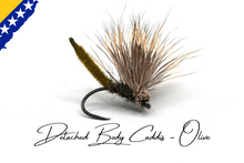 Load image into Gallery viewer, Bosnian Detached Body Caddis/Sedge Selection
