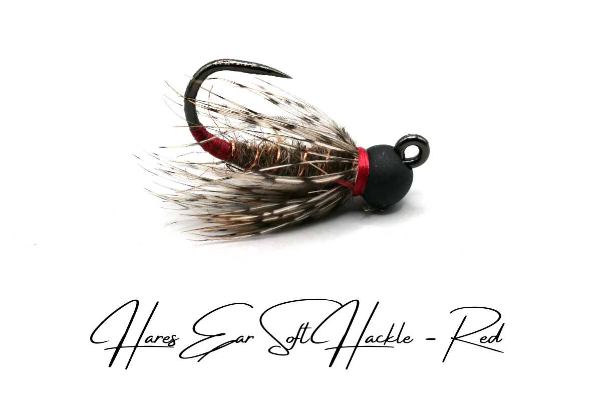 Red Butt Hares Ear Soft Hackle Jig