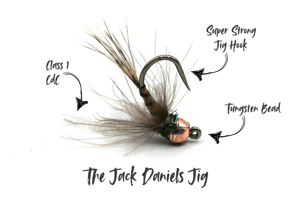 Barbless Trout Flies – 6 Pack White Mop Flies (Wotsits) Size 10 – Best Mop Flies UK