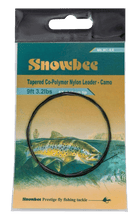Load image into Gallery viewer, Snowbee Camo Tapered Leaders - Pack of 3
