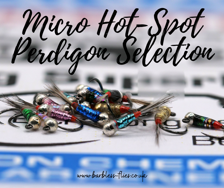 Nygren's Micro Hot-Spot Perdigon Jig Selection