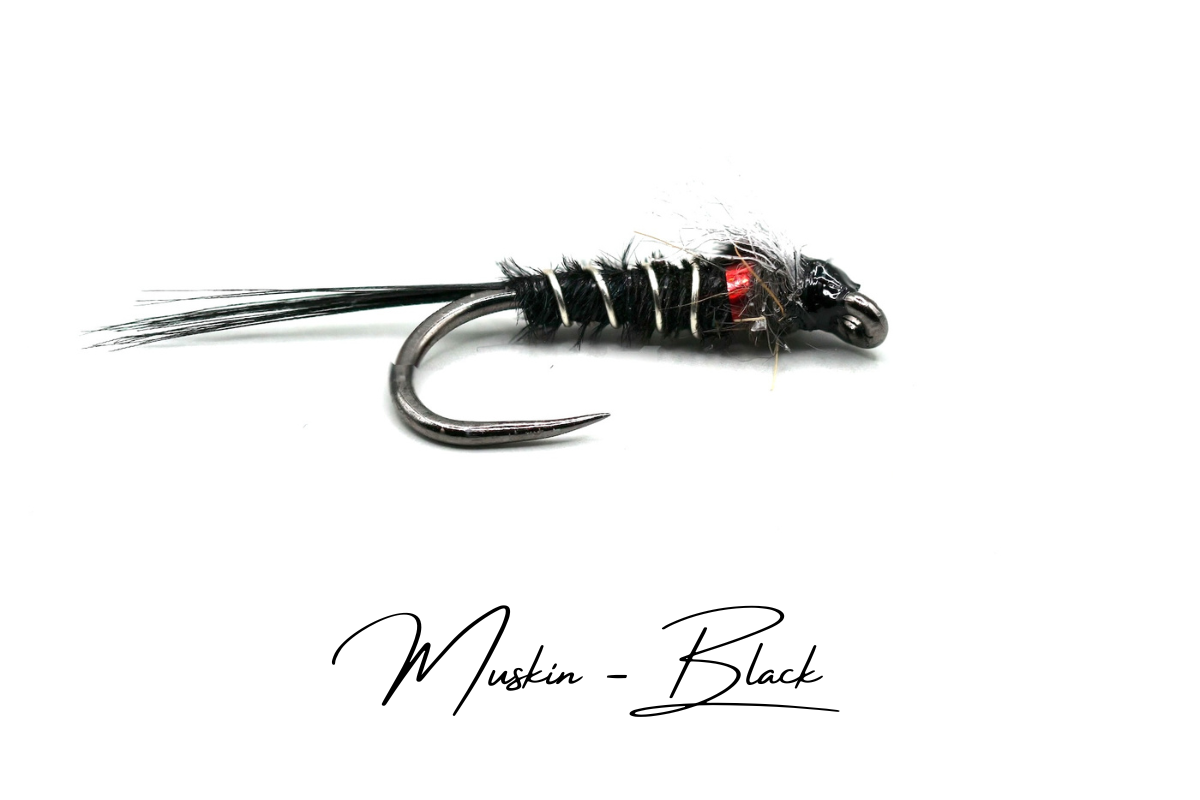 Muskin Directror Muskin - Black – Barbless Flies