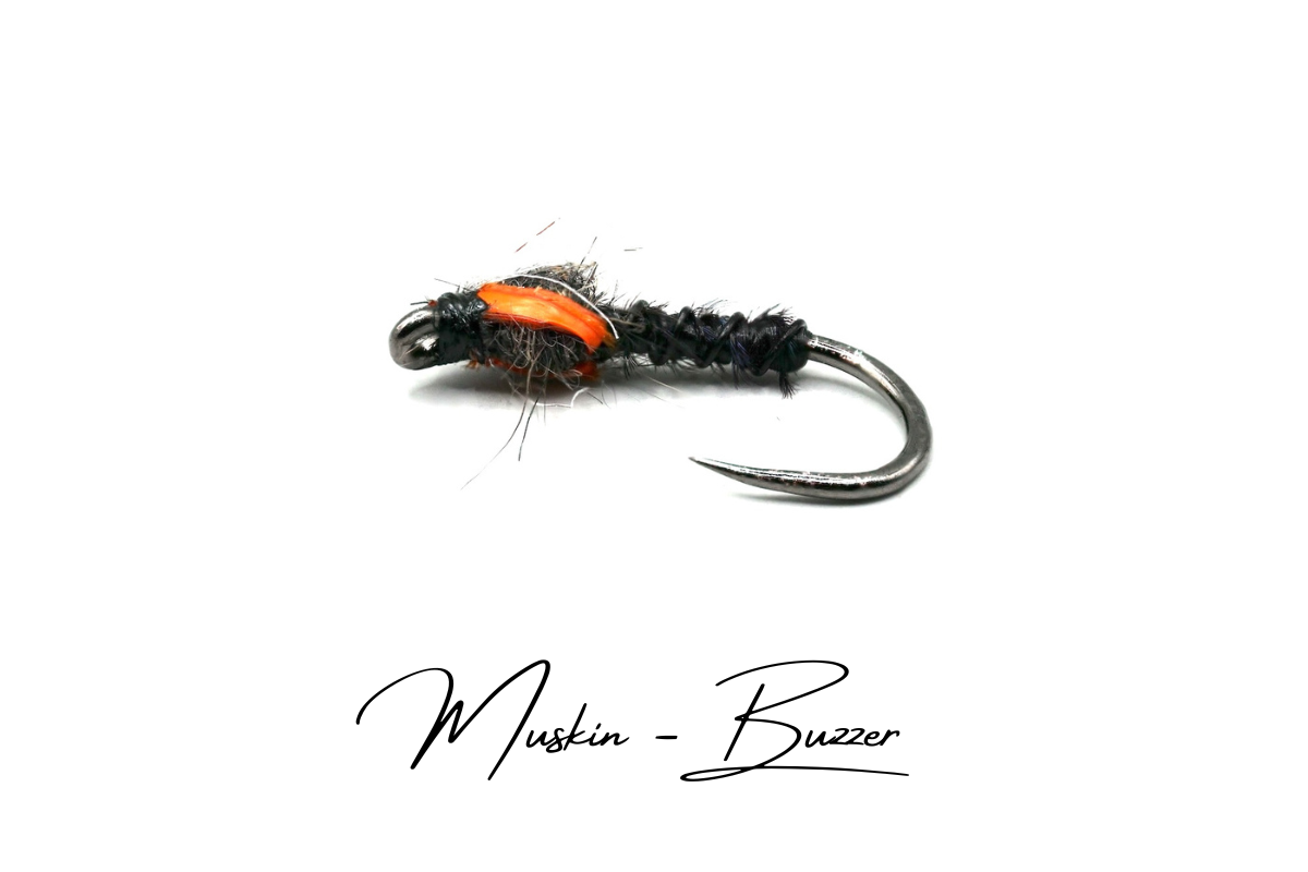Muskin - Buzzer – Barbless Flies