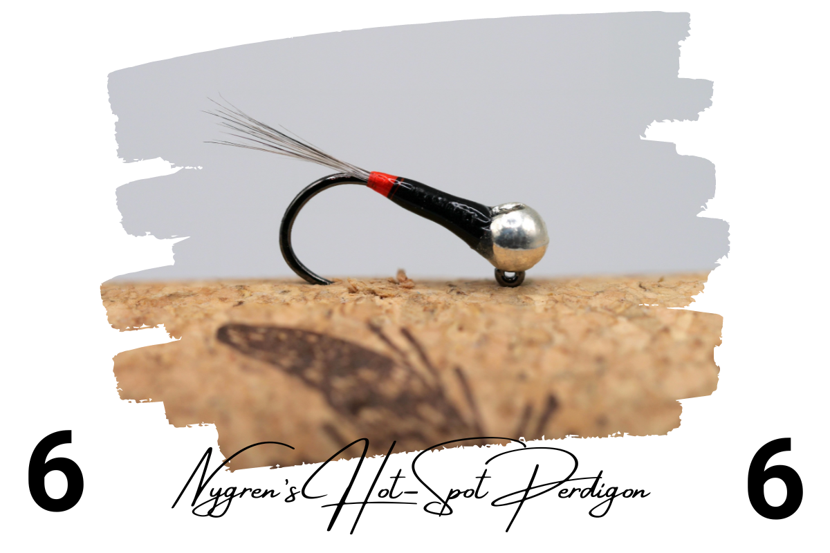 Nygren's Hot-Spot Black Perdigon Jig