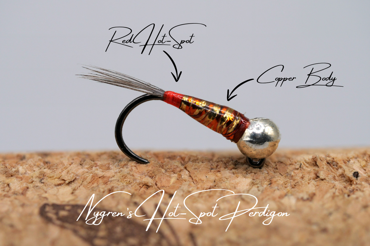 Nygren's Hot-Spot Copper Perdigon Jig
