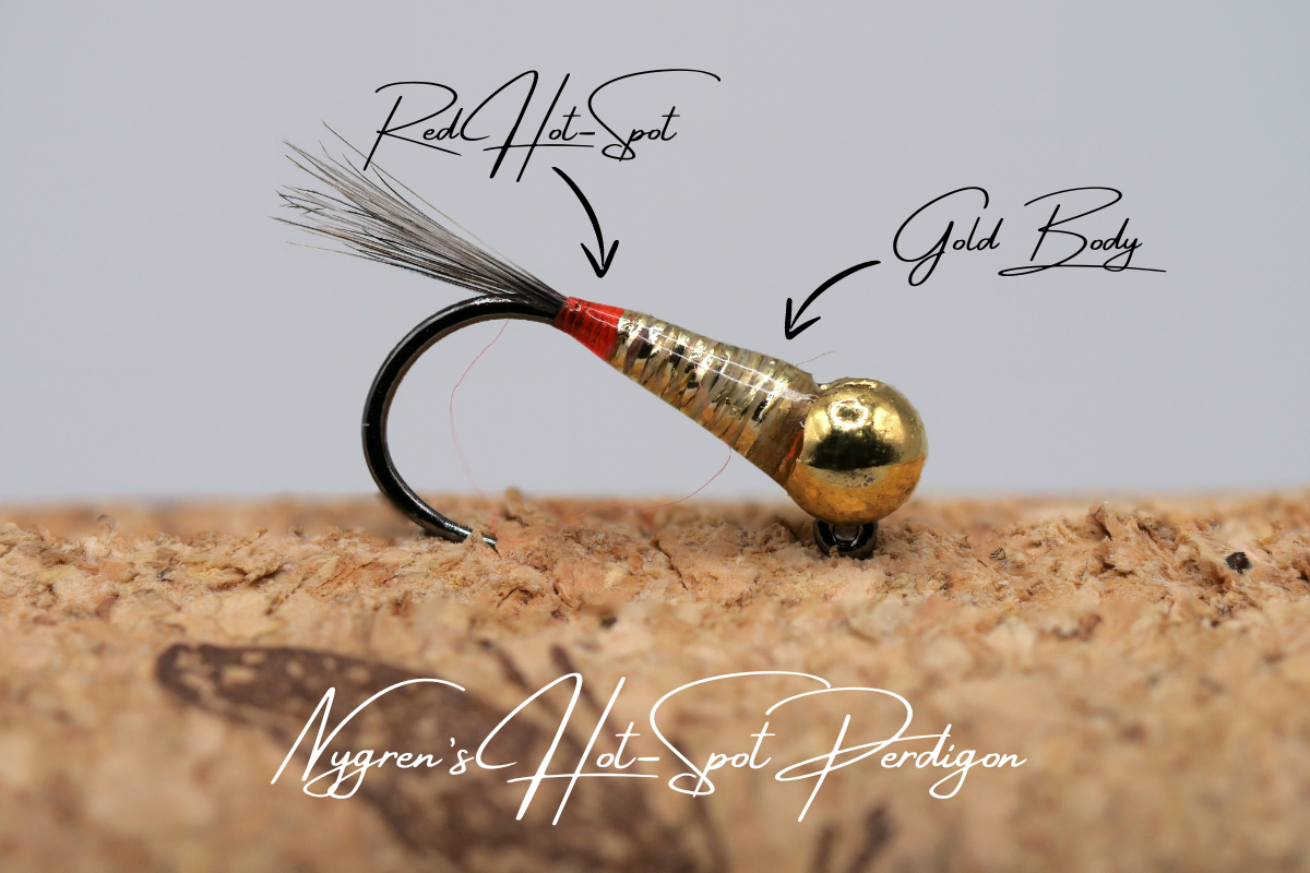 Nygren's Hot-Spot Gold Perdigon Jig