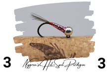 Load image into Gallery viewer, Nygren&#39;s Hot-Spot Light Pink Perdigon Jig
