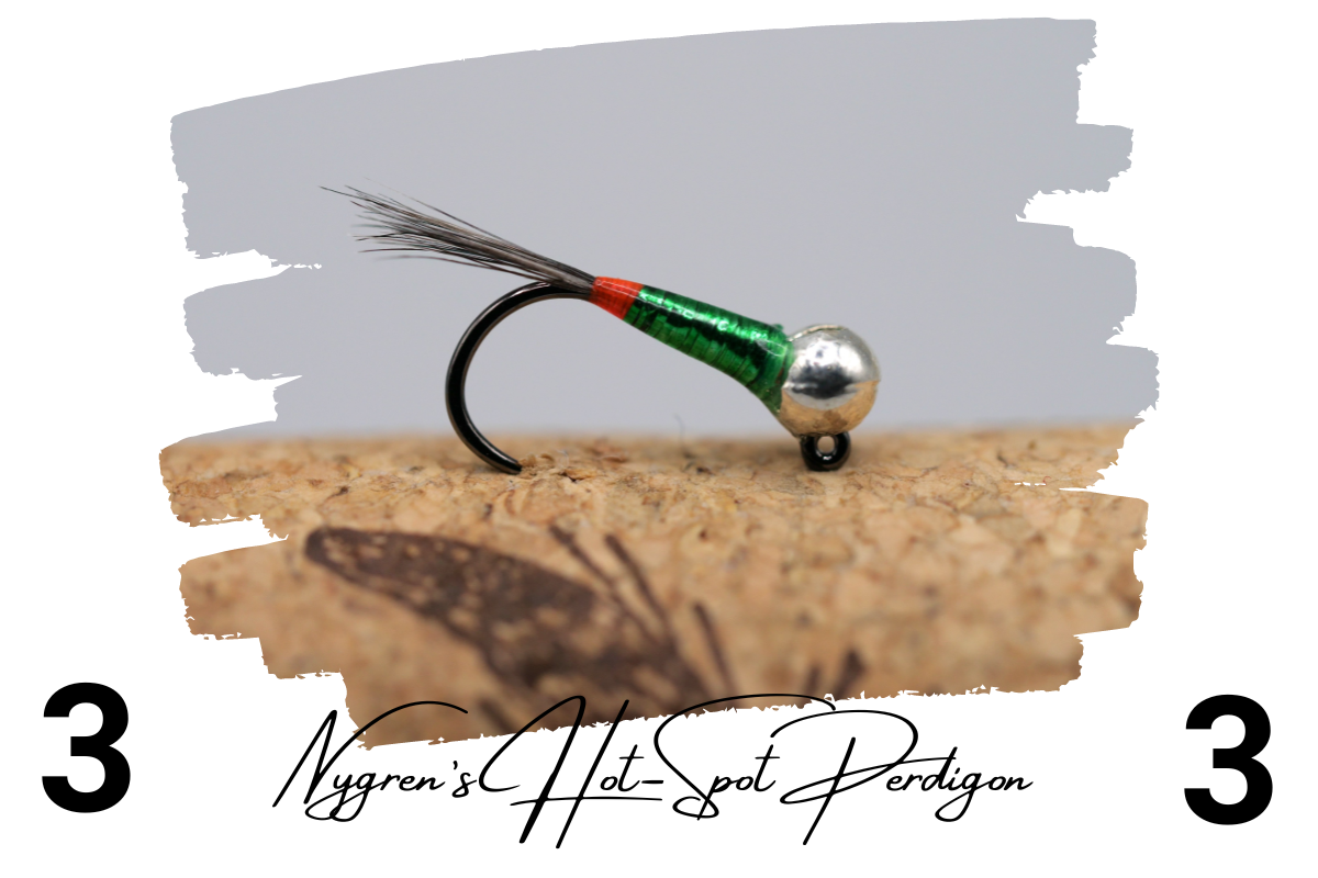 Nygren's Hot-Spot Metallic Green Perdigon Jig