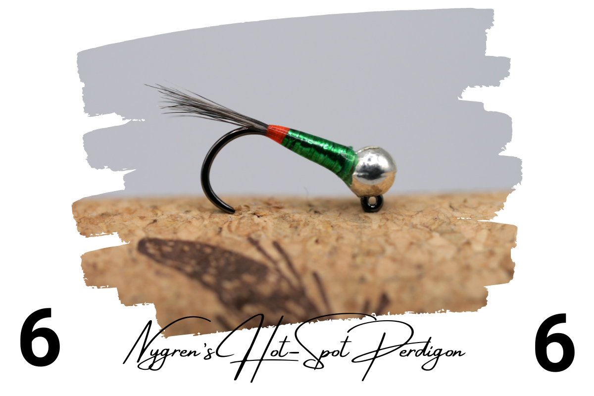 Nygren's Hot-Spot Metallic Green Perdigon Jig
