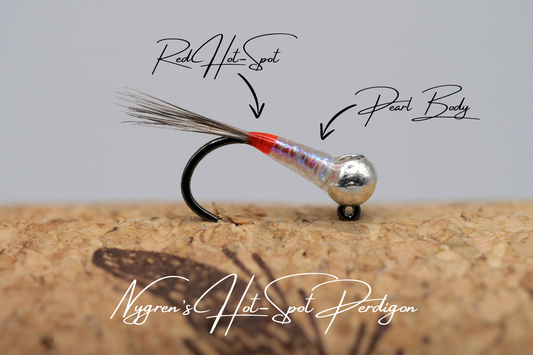 Nygren's Micro Hot-Spot Pearl Perdigon Jig