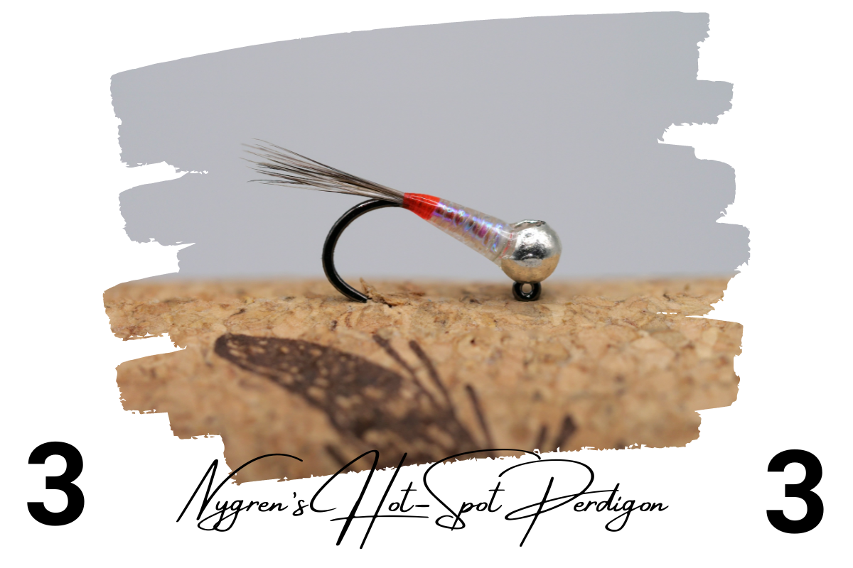 Nygren's Hot-Spot Pearl Perdigon Jig