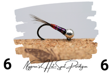 Load image into Gallery viewer, Nygren&#39;s Hot-Spot Rainbow Perdigon Jig
