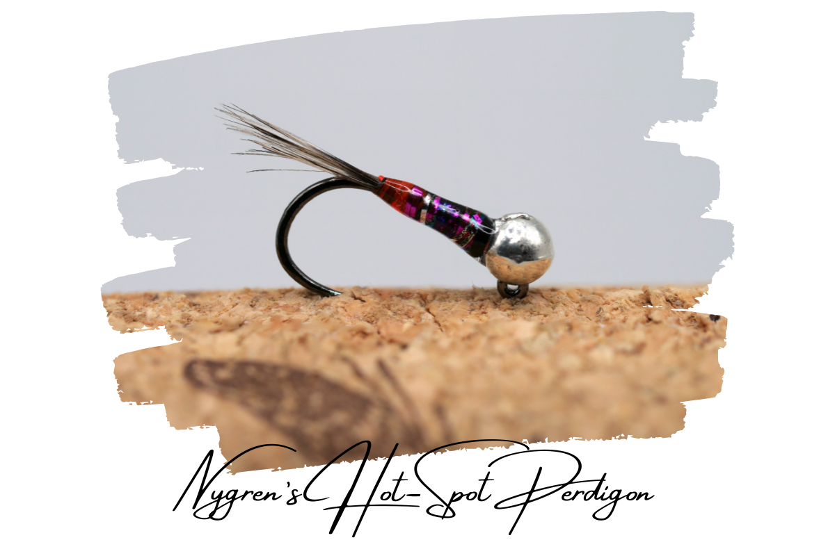 Nygren's Micro Hot-Spot Rainbow Perdigon Jig