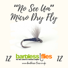 Load image into Gallery viewer, No See Um Micro Dry Fly
