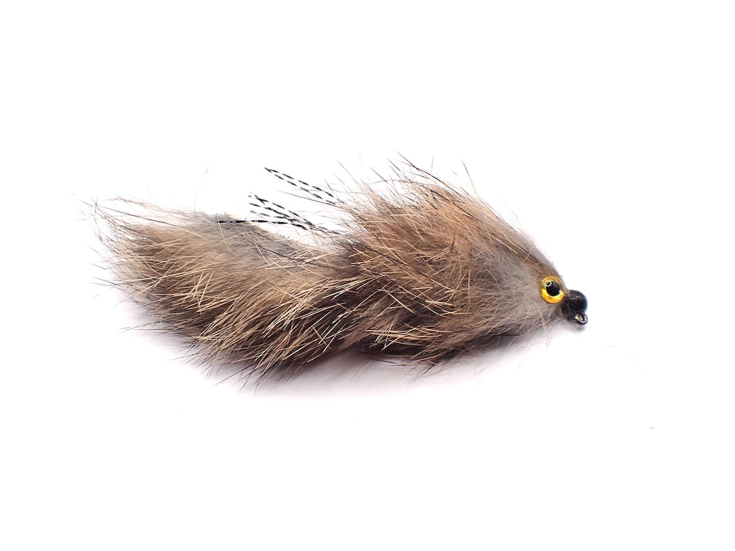 Natural Zonker Jig Streamer