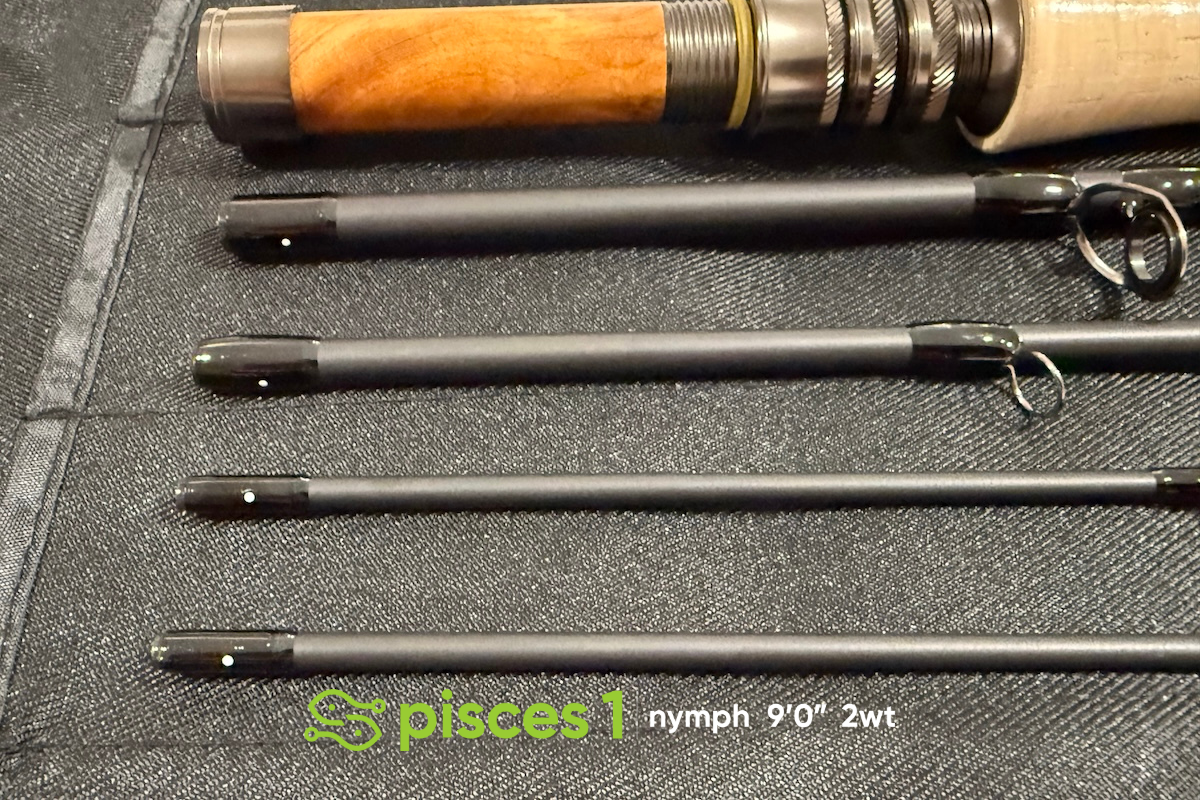 2wt fly rod fish Pisces 1 - Nymph