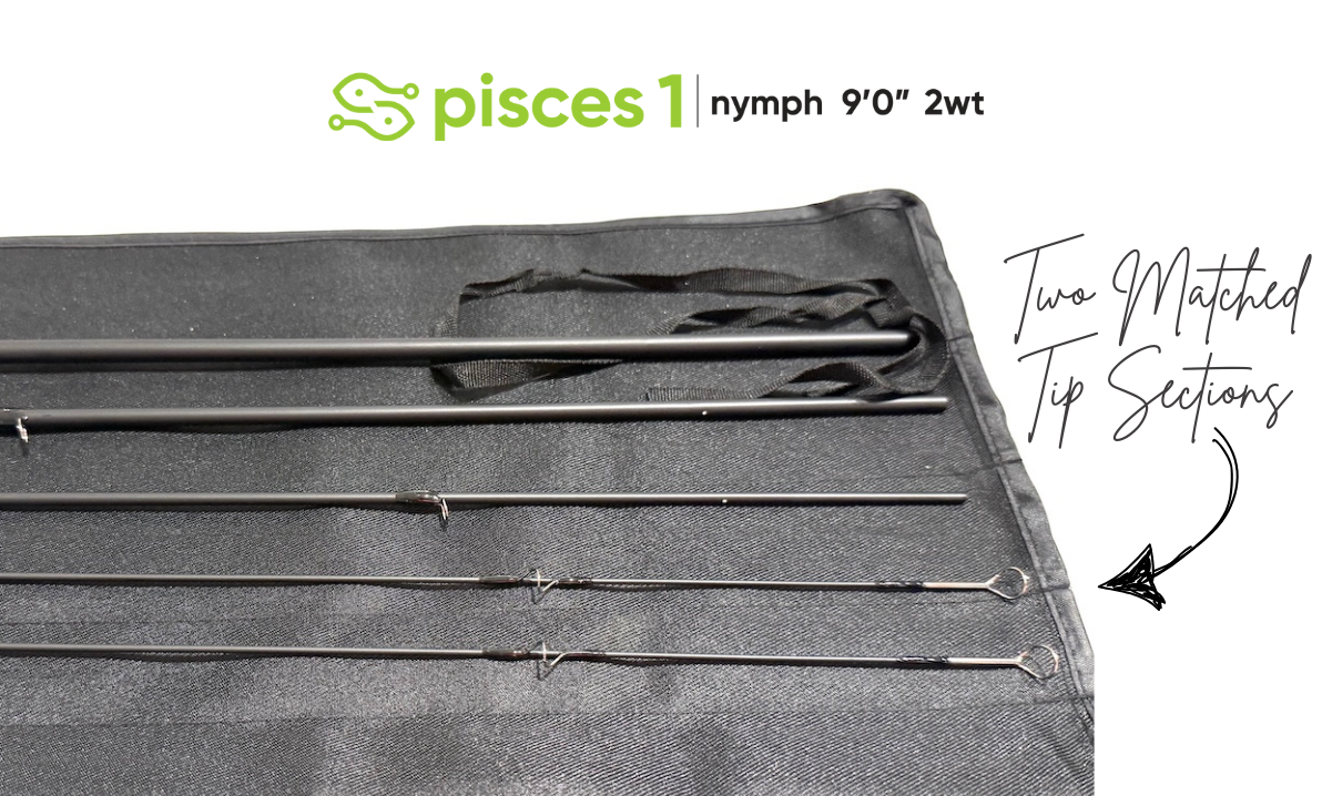 Pisces 1 - Nymph - 9'0" 2wt Nymph Rod