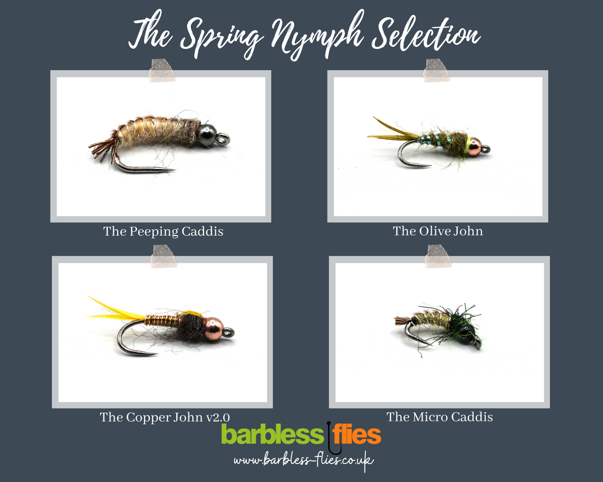 Spring Nymph Male The Dry Fly Selection from Barbless Flies