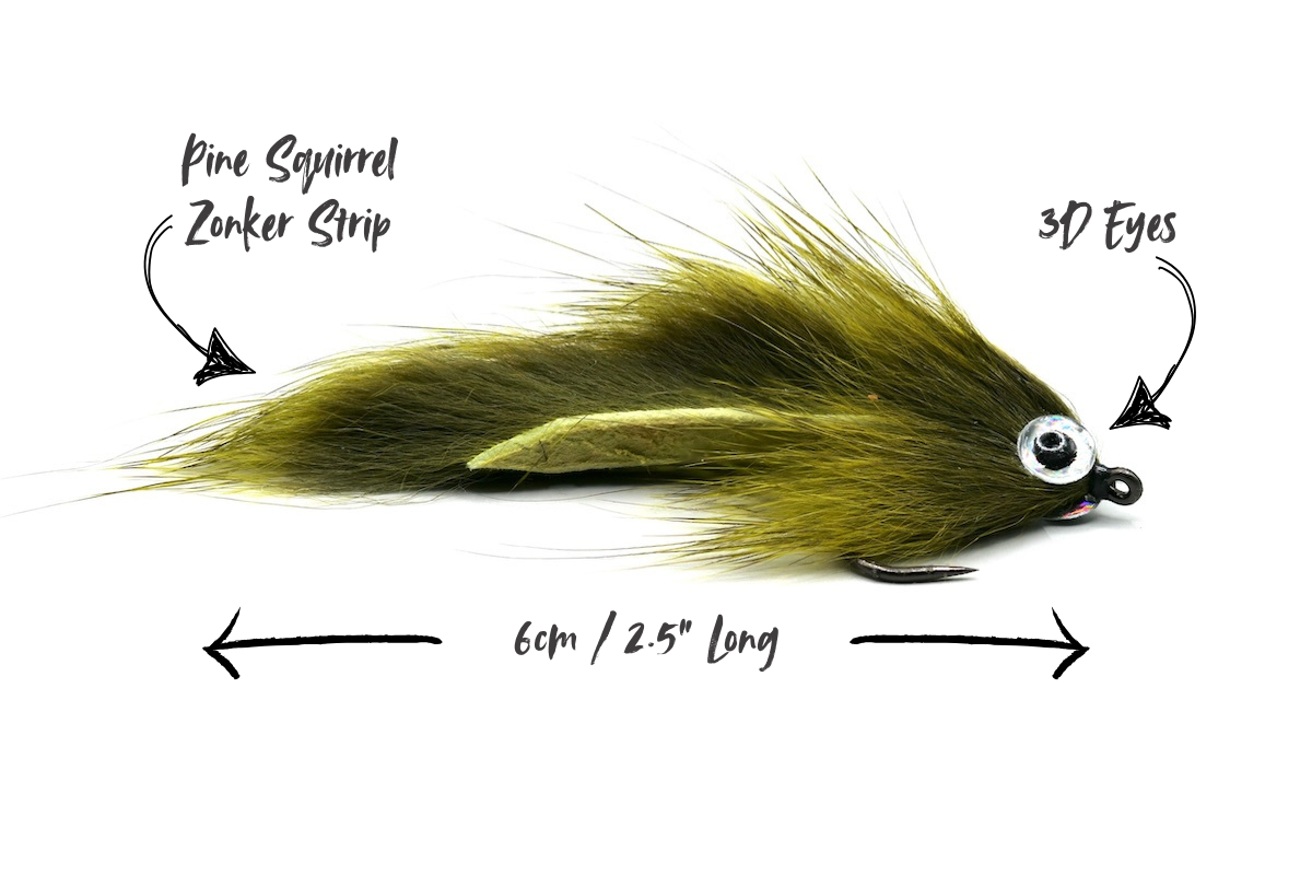 Bosnian Pine Squirrel Zonker (Bjelica) Selection