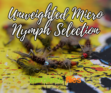Load image into Gallery viewer, Unweighted Micro Nymph Selection
