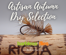 Load image into Gallery viewer, Artisan Autumn Dry Fly Selection
