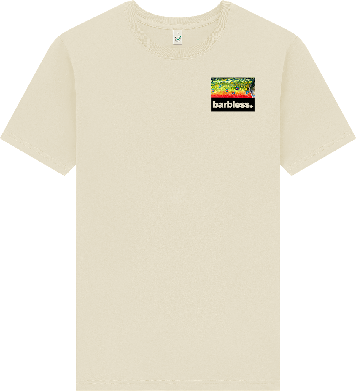 Brook Trout Flank - Short Sleeve T-Shirt (Latte)