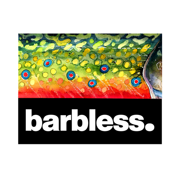 Brook Trout Flank - Short Sleeve T-Shirt (Espresso)