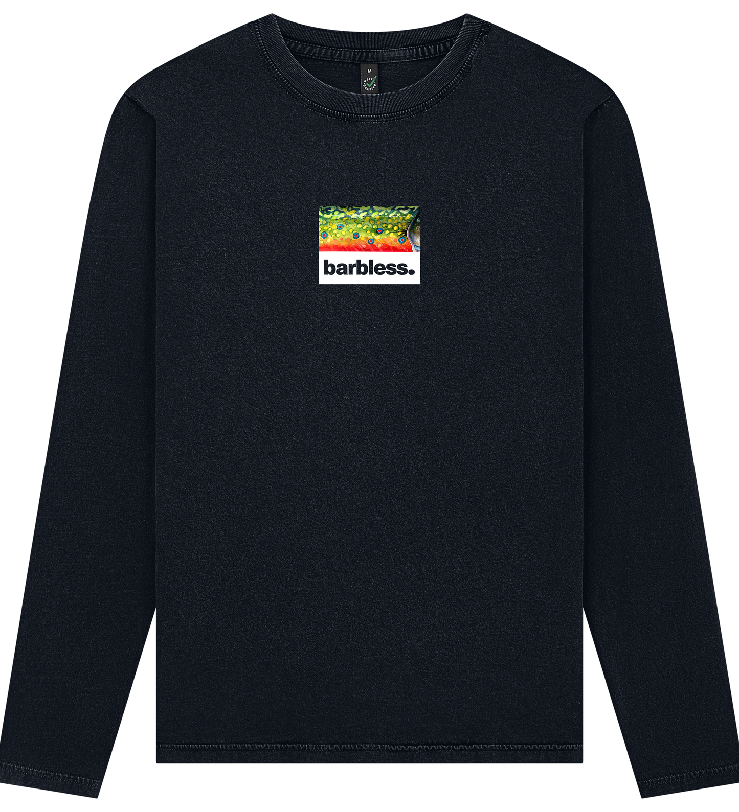 Long Sleeve Casting Shirt (Stone Washed Black)