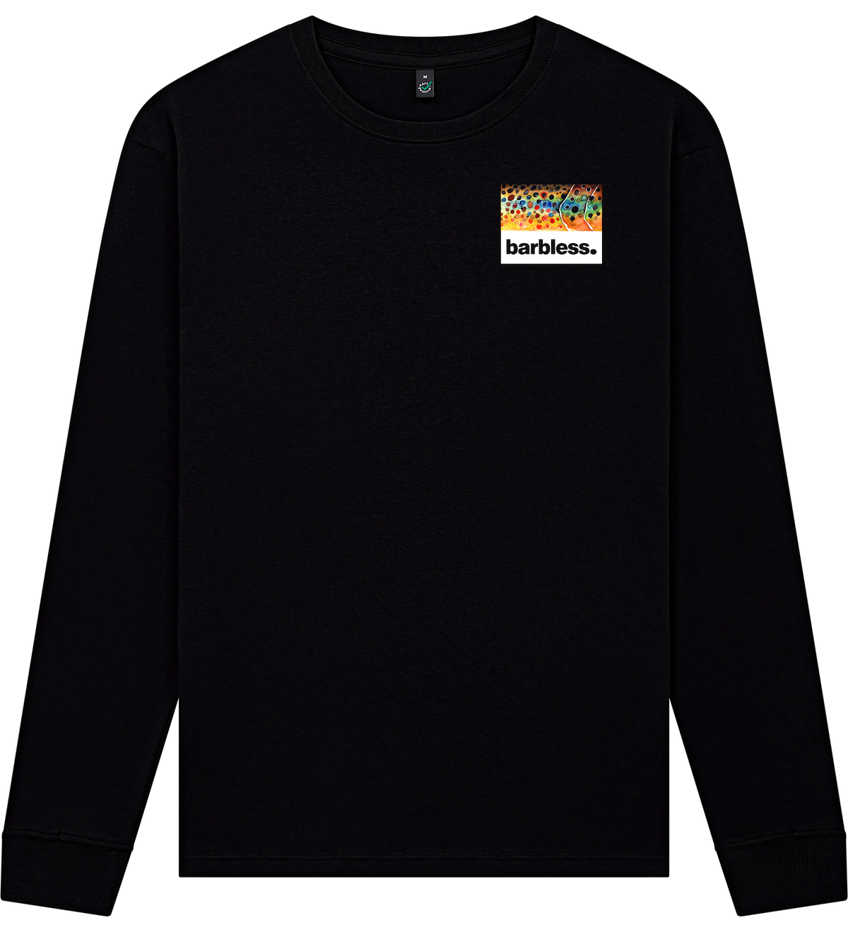 Brown Trout Flank - Long Sleeve T-Shirt (Espresso)