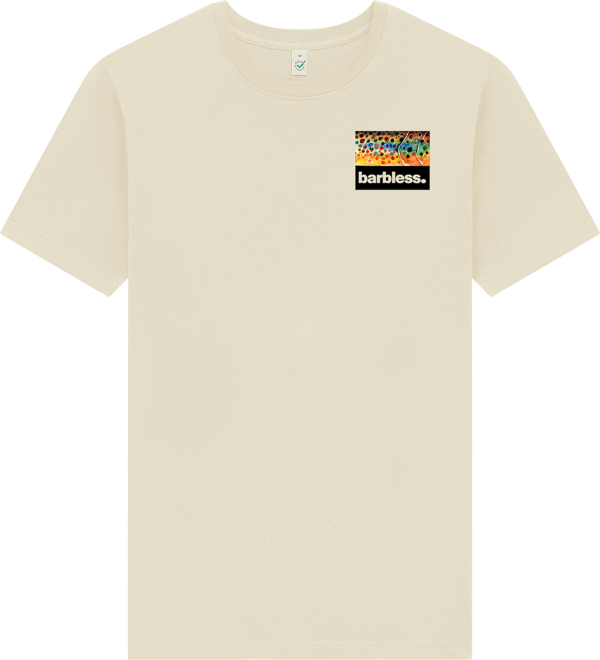 Brown Trout Flank - Short Sleeve T-Shirt (Latte)