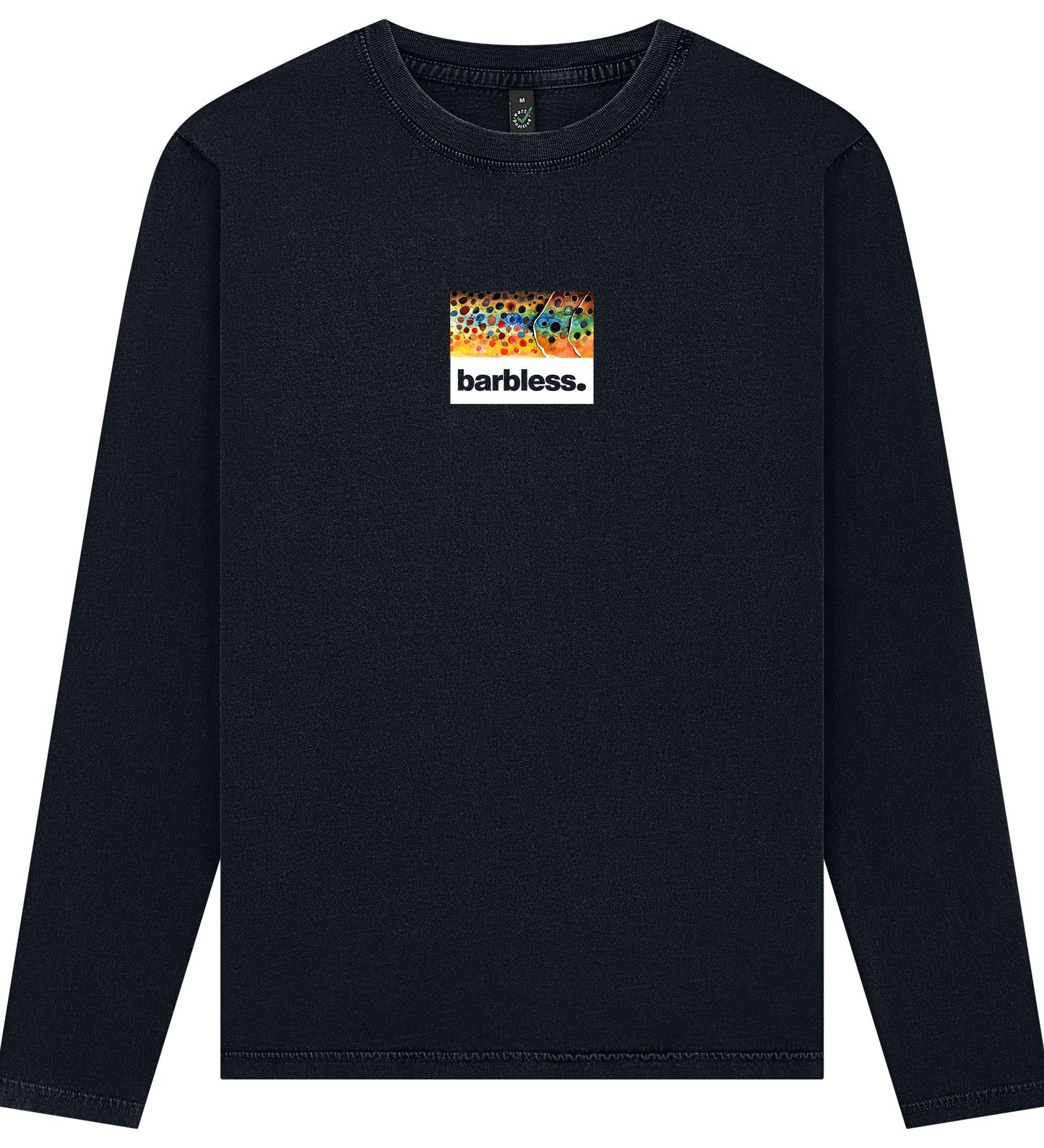 Long Sleeve Casting Shirt (Stone Washed Black)