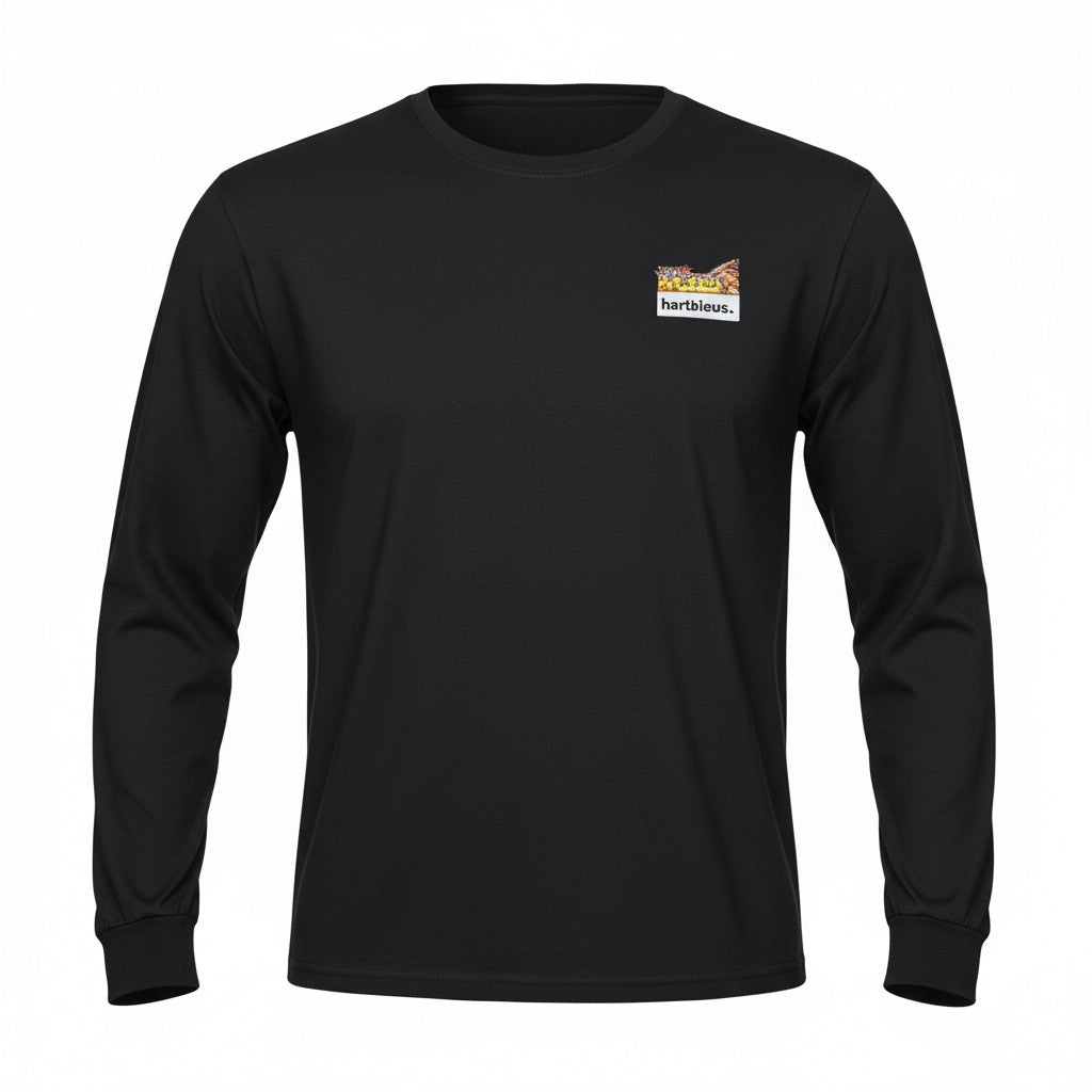 Brown Trout Tail - Long Sleeve T-Shirt (Espresso)