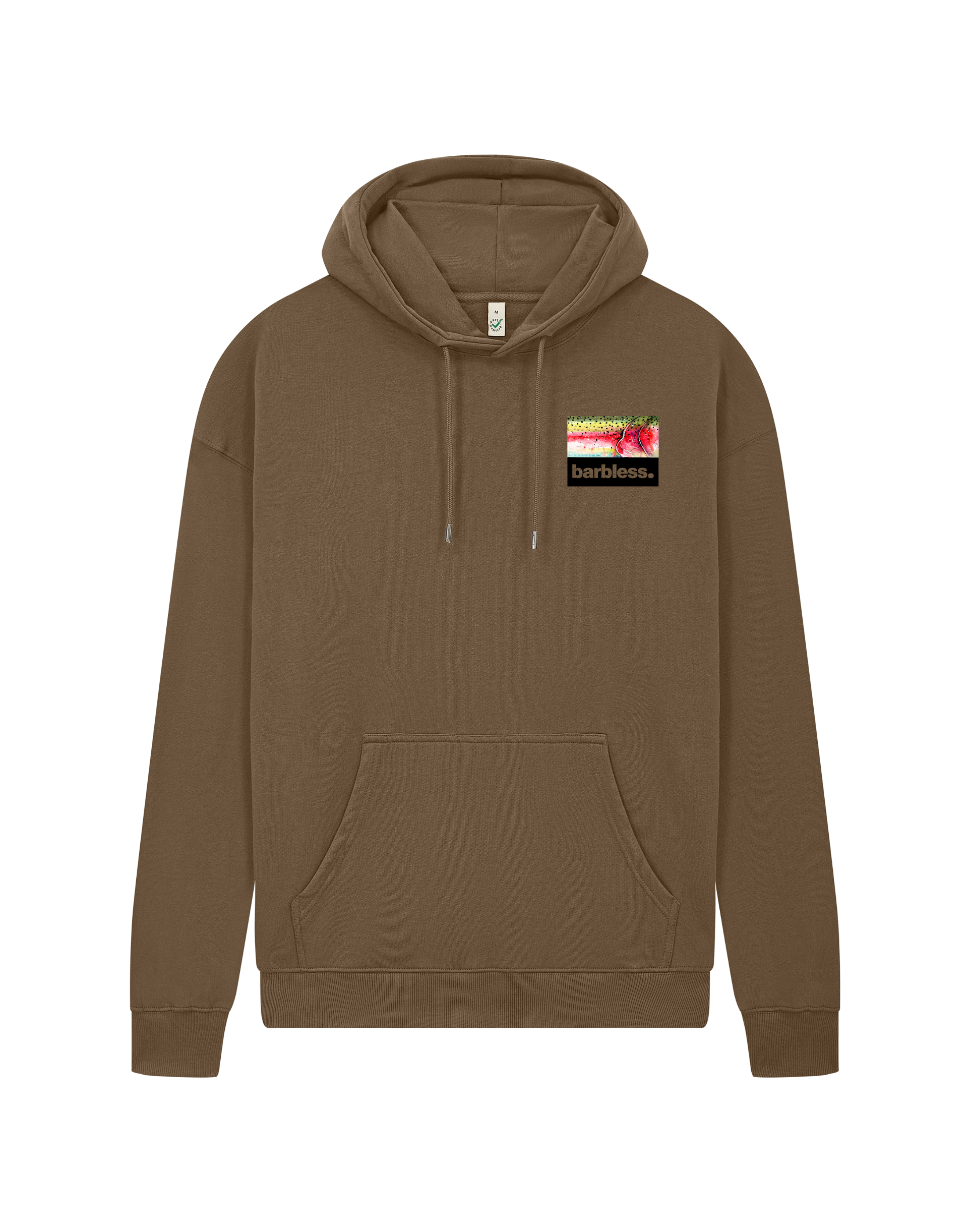 Rainbow Trout Flank Hoodie - Light Brown